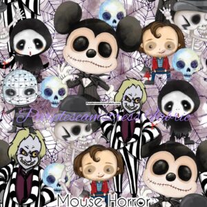 Mouse Horror Cotton Lycra