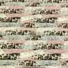 Muted Leopard Brush Strokes Cotton Lycra