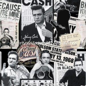 My Name Is Johnny Cash Cotton Lycra