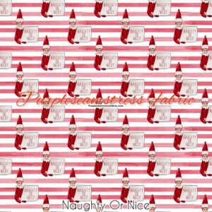 Naughty or Nice Cotton Lycra