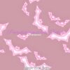 Neon Pink Bats Cotton Lycra
