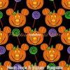 Neon Pops & Mouse Pumpkins Cotton Lycra
