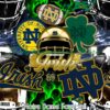 Notre Dame Football Cotton Lycra
