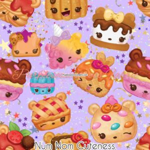 Num Nom Cuteness Cotton Lycra
