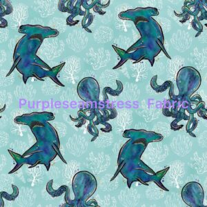 Octopus  Hammerheads Cotton Lycra