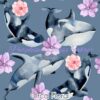 Orca Floral Cotton Lycra