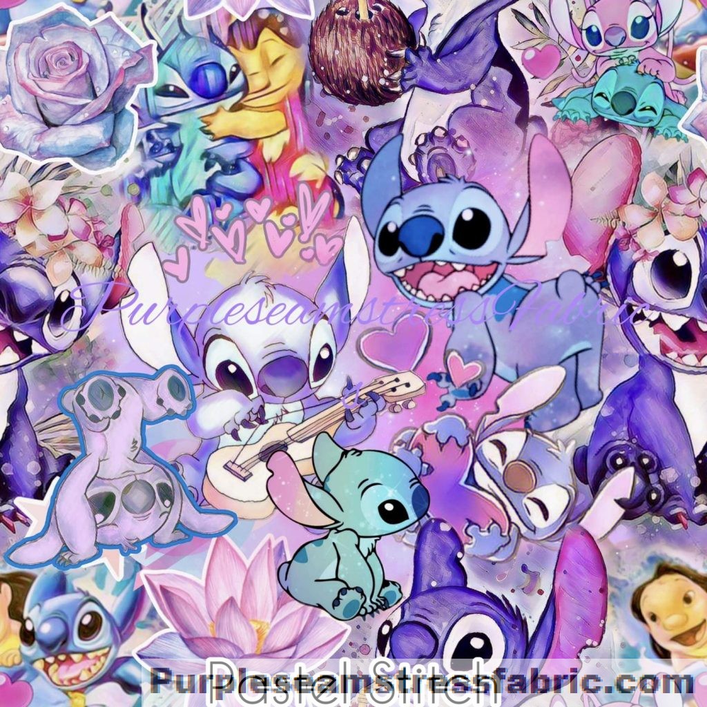 Pastel Stitch – Purpleseamstress Fabric