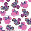 Paint Splatter Mouse Heads Cotton Lycra