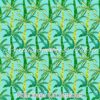 Palm Trees On Seafoam Cotton Lycra
