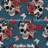 Papillon Skulls Cotton Lycra