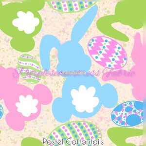 Pastel Cottontails Cotton Lycra