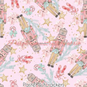 Pastel Nutcrackers Cotton Lycra