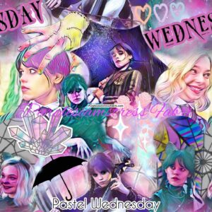 Pastel Wednesday Cotton Lycra