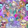 Pastel Horror Favs Cotton Lycra