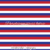 Patriotic Stripes Cotton Lycra