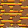 Peanut Buttercup Stripes Cotton Lycra