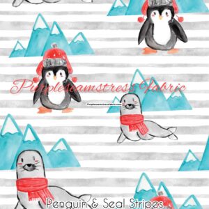 Penguin & Seal Stripes Cotton Lycra