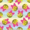Pink Bow Softballs Cotton Lycra