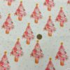 Pink Christmas Trees Cotton Lycra