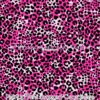Pink Lip Print Leopard Cotton Lycra