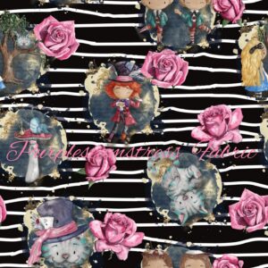 Pink Rose Alice Cotton Lycra