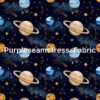 Planets  Constellations Cotton Lycra