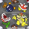 Plumber Kart Characters Cotton Lycra