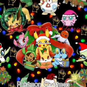 Pokémon Christmas Cotton Lycra