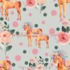 Pony Dots Floral Cotton Lycra