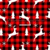 Prancer Plaid Cotton Lycra