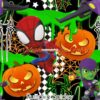 Pumpkin Spidey Cotton Lycra
