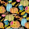 Pumpkins & Blessed Cocoa Cotton Lycra
