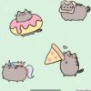 Pusheen Loves Snacks Cotton Lycra