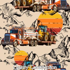 Quarry Construction Cotton Lycra