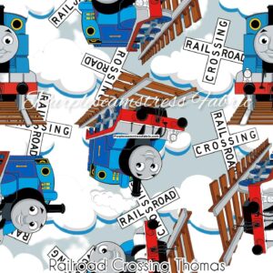 Railroad Crossing Thomas Cotton Lycra