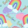 Rainbow Baby Cotton Lycra