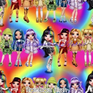 Rainbow High Cotton Lycra