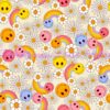 Rainbow Smiles Cotton Lycra