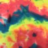 Rainbow Sherbet Tie-Dye Waffle