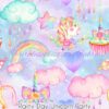 Rainey Day Unicorn Party Cotton Lycra