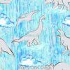 Rainy Day Dinos Cotton Lycra