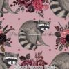 Rascal Racoon Floral Cotton Lycra
