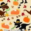 Rawr for Pumpkin Pie Cotton Lycra