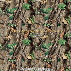 Realtree Camoflage Cotton Lycra