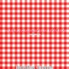 Red/White Gingham Cotton Lycra