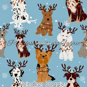Reindeer Doggies Cotton Lycra