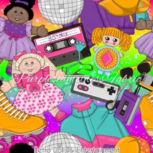 Retro Dolls & Entertainment Cotton Lycra