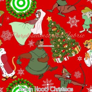 Robin Hood Christmas Cotton Lycra