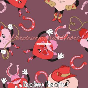 Rodeo Hearts Cotton Lycra