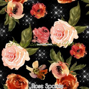 Rose Sparkle Cotton Lycra
